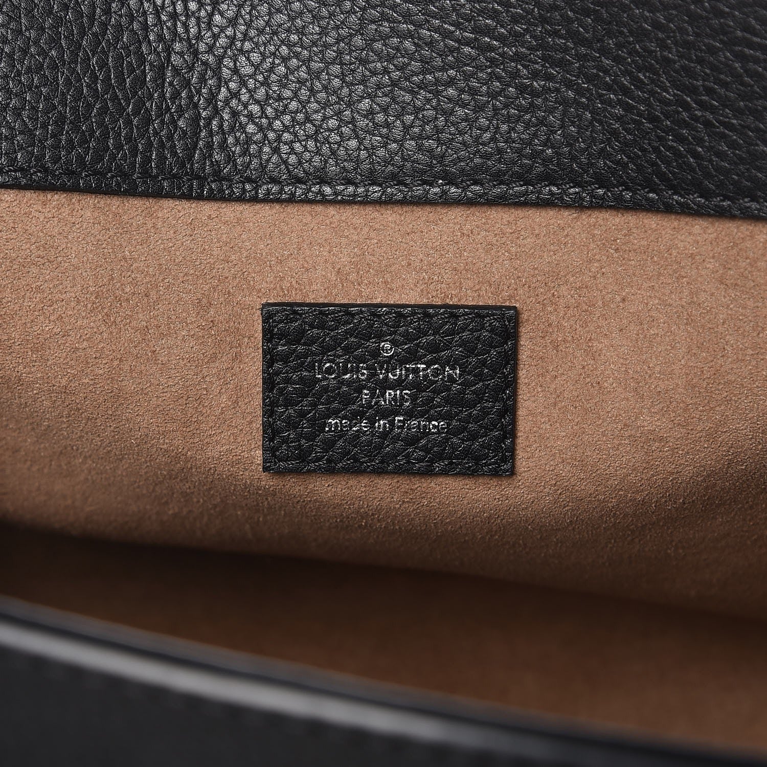 Louis Vuitton Mahina Calfskin Sevres Black 6 of 6