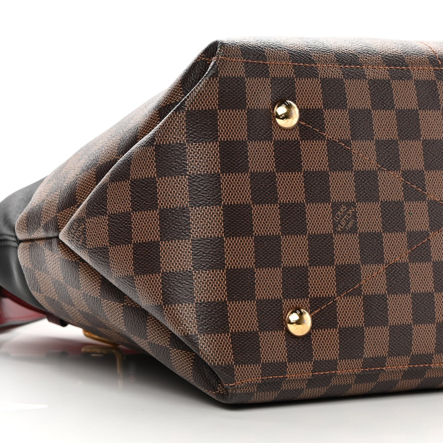 Damier Ebene Calfskin Maida Black