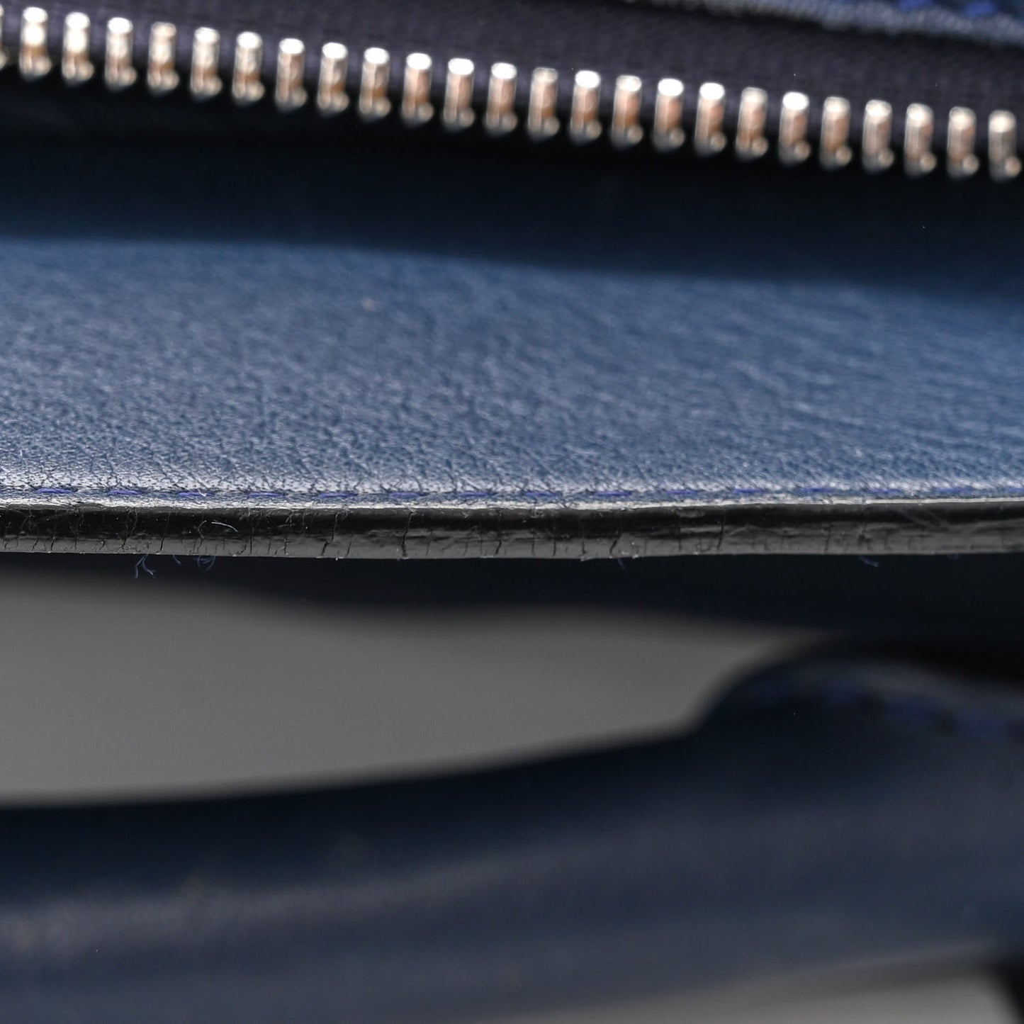 Calfskin Medium Puzzle Bag Marine