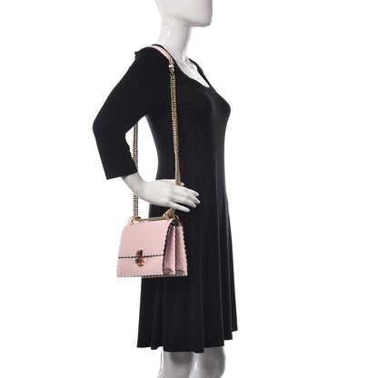 Fendi Vitello Liberty Scalloped Studded Small Kan I Shoulder Bag Confetto 2 of 12