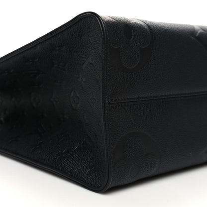 Louis Vuitton Empreinte Monogram Giant Onthego MM Black 8 of 9
