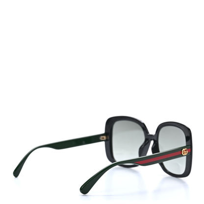 Gucci Acetate Square GG Web Sunglasses GG0714S Black 4 of 7