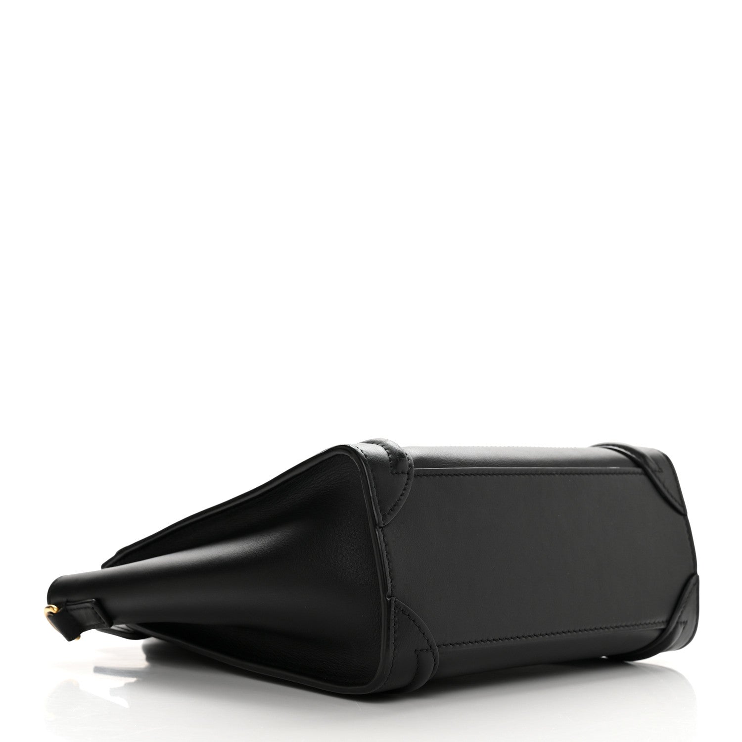 Celine Smooth Calfskin Nano Luggage Black 4 of 10