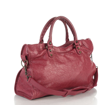 Balenciaga Agneau Classic Hardware City Cassis 3 of 7
