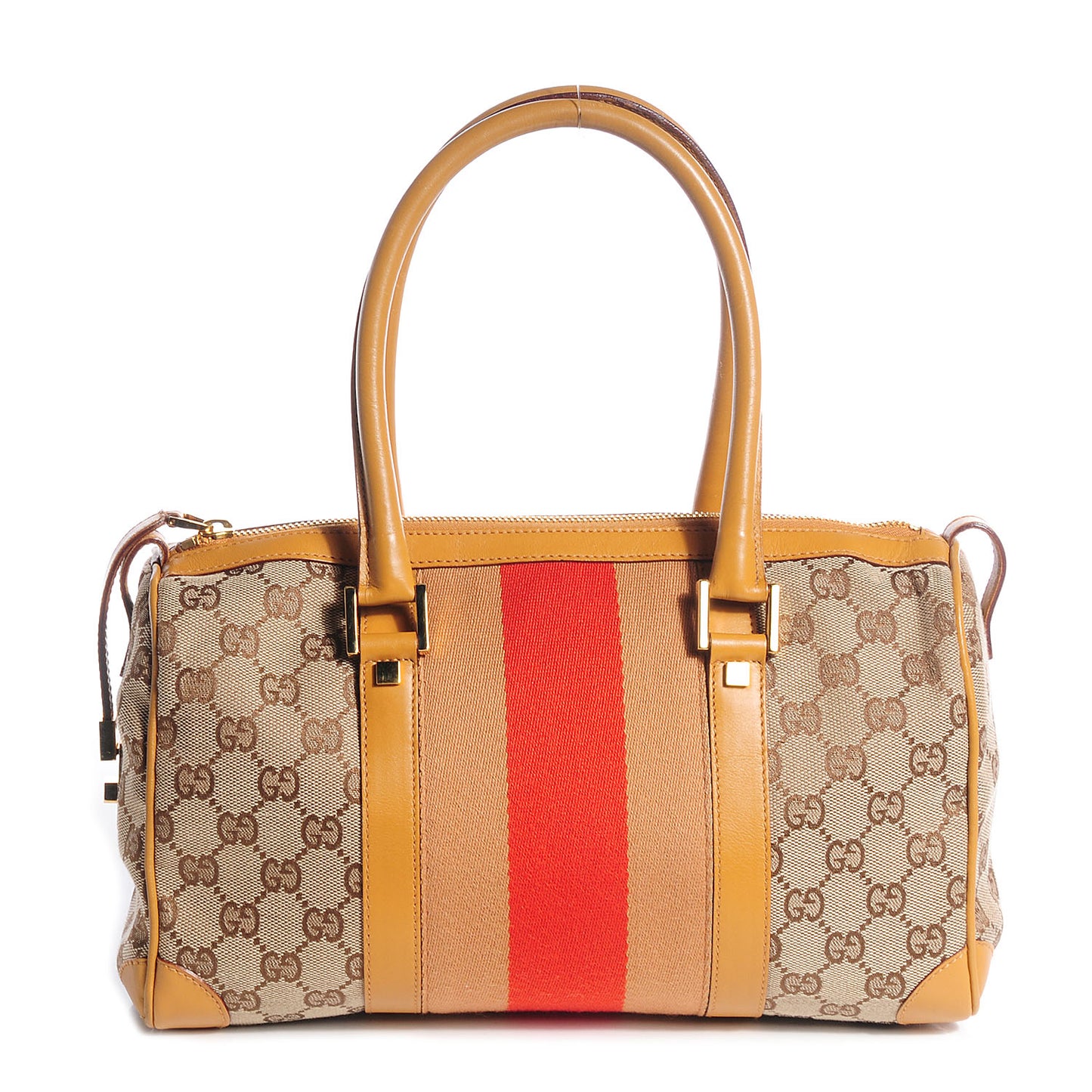 Monogram Web Boston Orange
