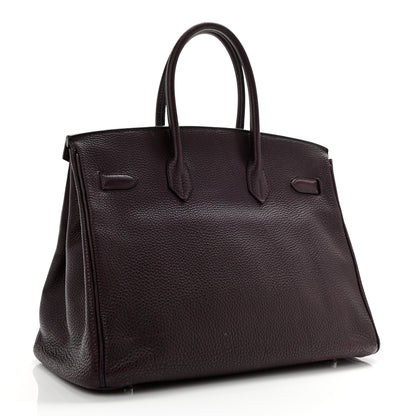 Hermes Togo Birkin 35 Raisin 3 of 11