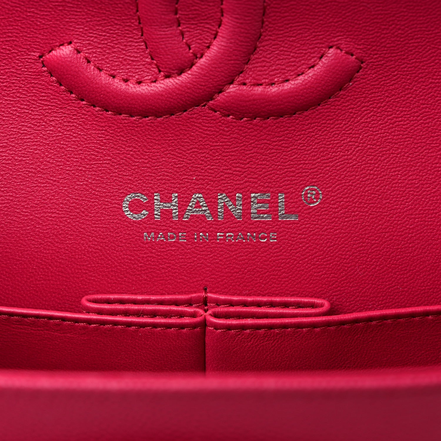 Chanel Caviar Quilted Small Double Flap Dark Pink 6 of 10