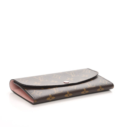Louis Vuitton Monogram Emilie Wallet Rose Ballerine 4 of 7
