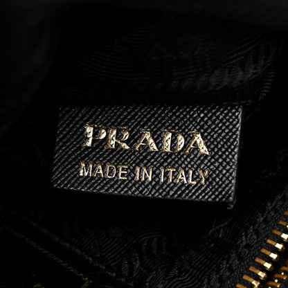 Prada Nylon Saffiano Crossbody Bag Black 7 of 18