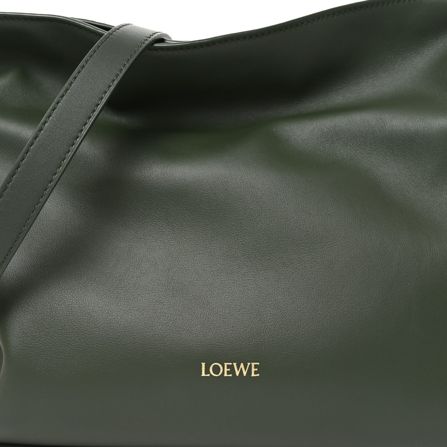 Loewe Nappa Medium Flamenco Knot Bag Dark Khaki 7 of 9
