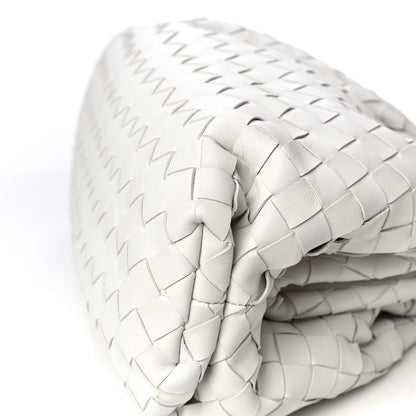Bottega Veneta Nappa Maxi Intreccio The Pouch Oversized Clutch Plaster 10 of 13