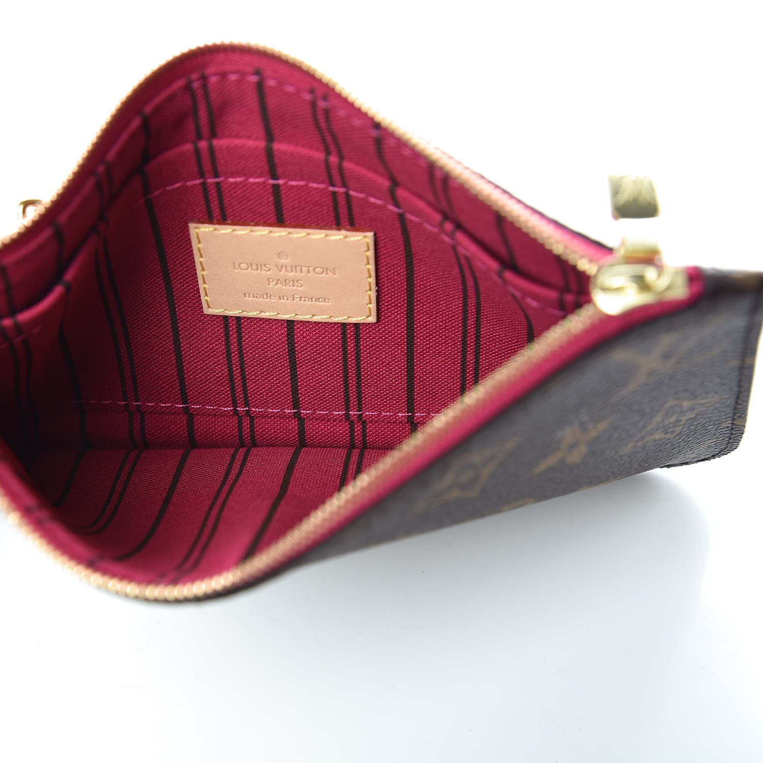 Louis Vuitton Monogram Neverfull PM Pochette Pivoine 5 of 6