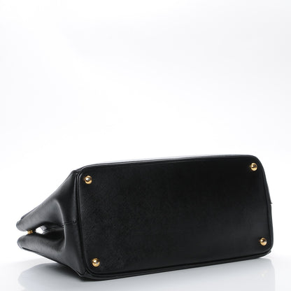 Prada Saffiano Lux Large Tote Nero Black 4 of 9