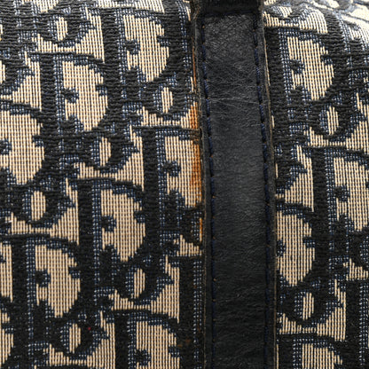 Christian Dior Monogram Boston Navy Blue 10 of 12