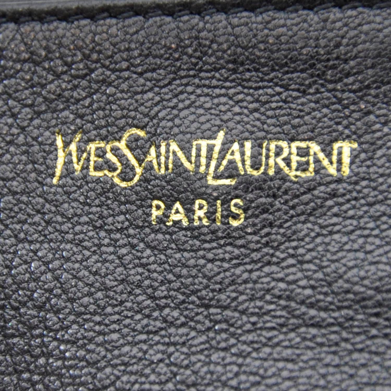 Saint Laurent Chevre Mala Mala Horn Bag Black 7 of 12