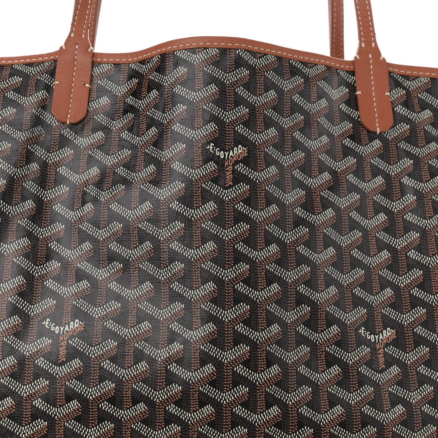 Goyard Goyardine Saint Louis GM Black Gold 9 of 13