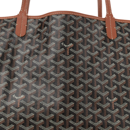 Goyard Goyardine Saint Louis GM Black Gold 9 of 13