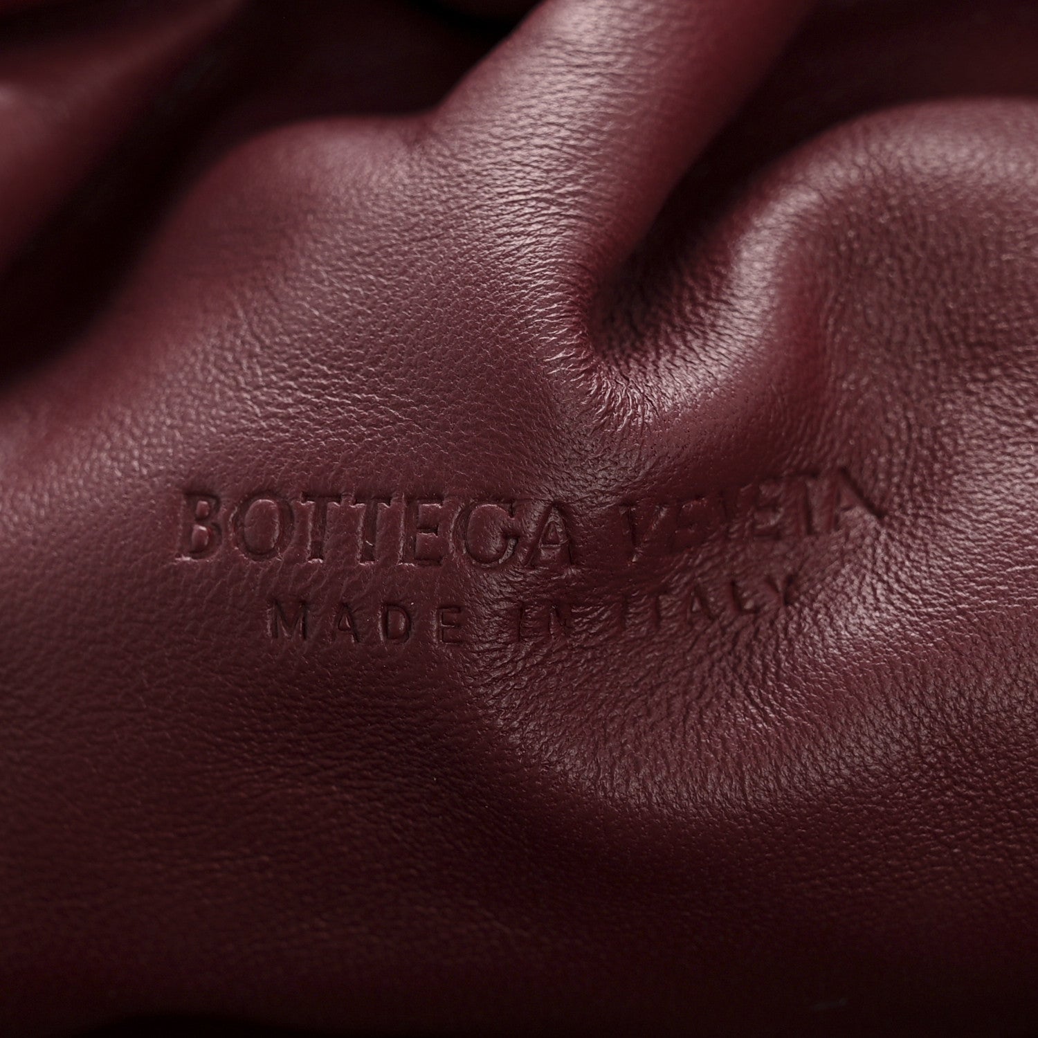 Bottega Veneta Nappa Maxi Intrecciato The Pouch Oversized Clutch Bordeaux 6 of 10