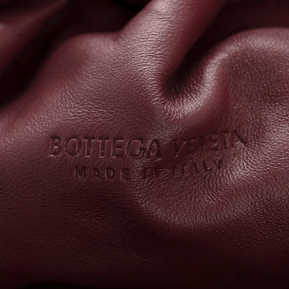 Bottega Veneta Nappa Maxi Intrecciato The Pouch Oversized Clutch Bordeaux 6 of 10