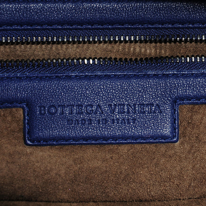 Bottega Veneta Nappa Silk Mini Ponza Devore Fuzzy Maxi Hobo Indigo 6 of 9