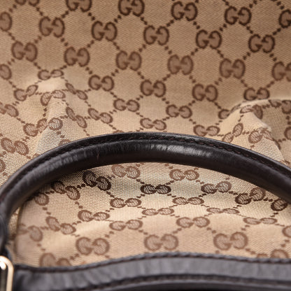 Gucci Monogram Medium Sukey Tote Dark Brown 11 of 16