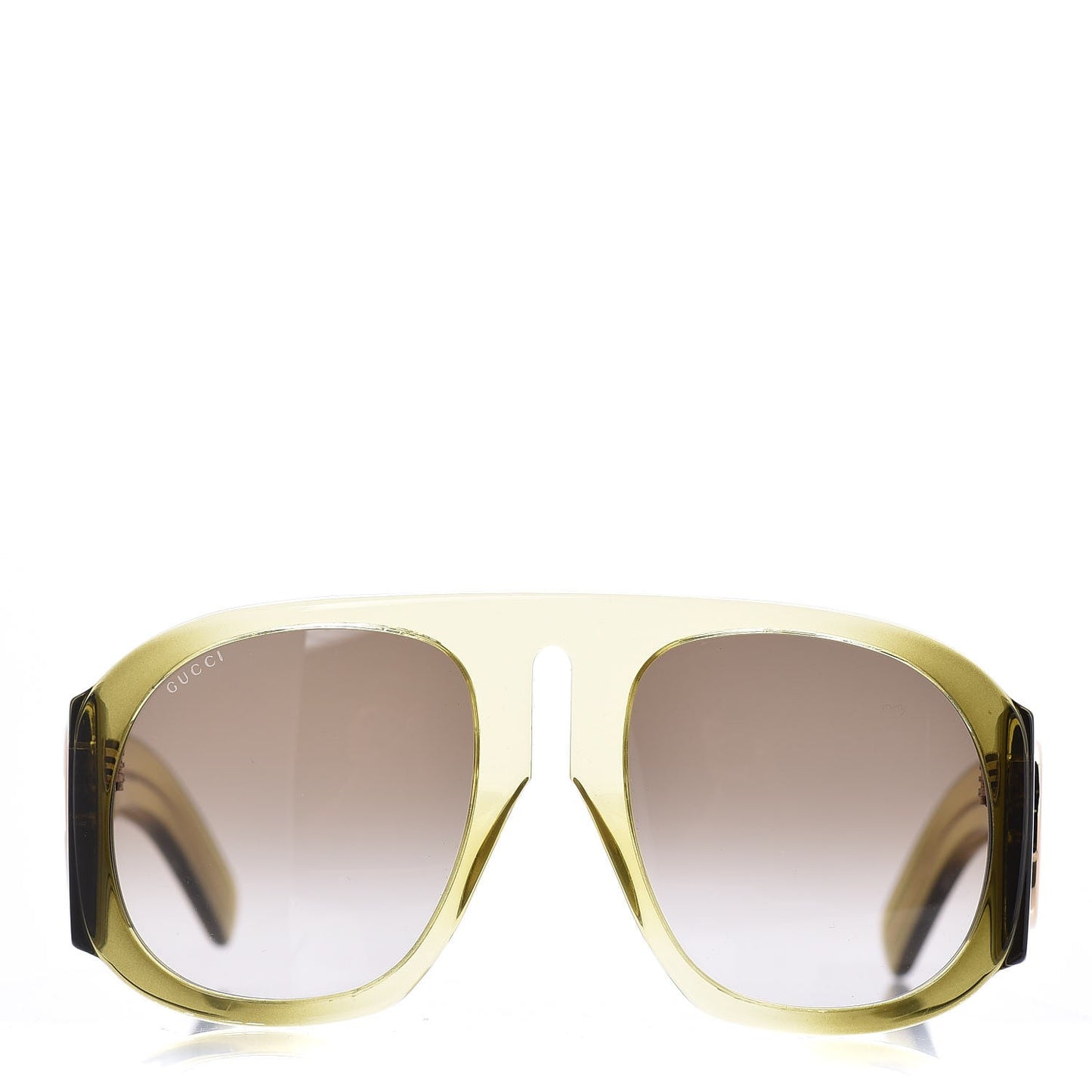Oversized Aviator Sunglasses GG0152S Yellow