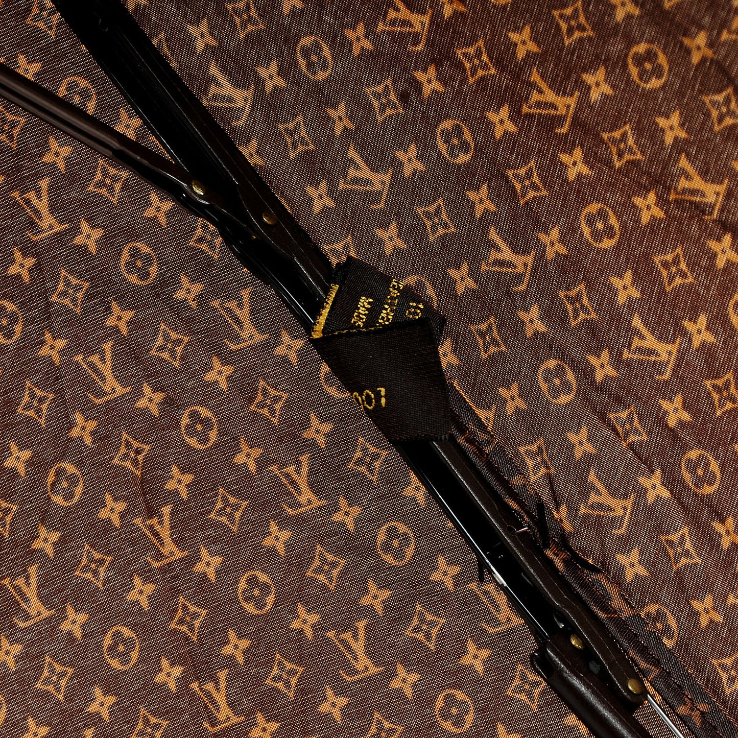 Monogram Ondees Compact Umbrella Marron