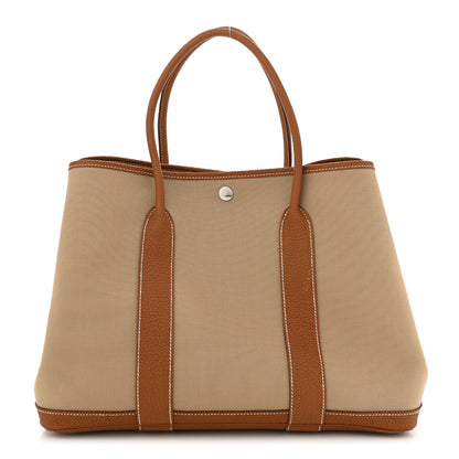 Hermes Toile Negonda Garden Party 30 TPM Trench Gold 1 of 11