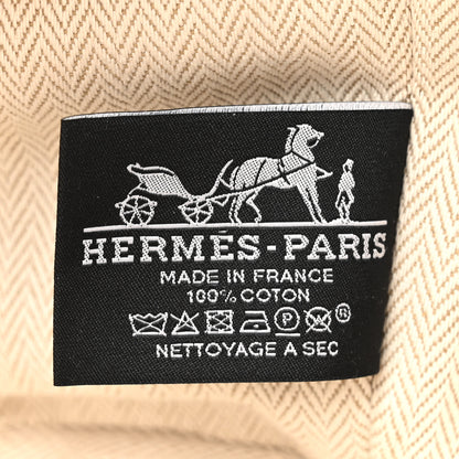 Hermes Canvas Small Bride-A-Brac Pouch Natural 6 of 8