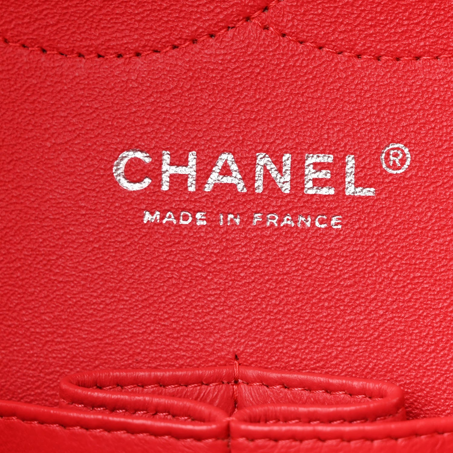 Chanel Patent Quilted Jumbo Double Flap Coral 6 of 11