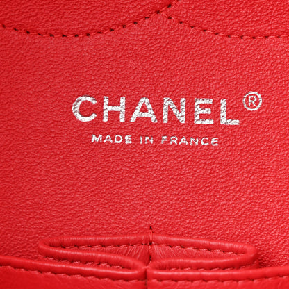 Chanel Patent Quilted Jumbo Double Flap Coral 6 of 11