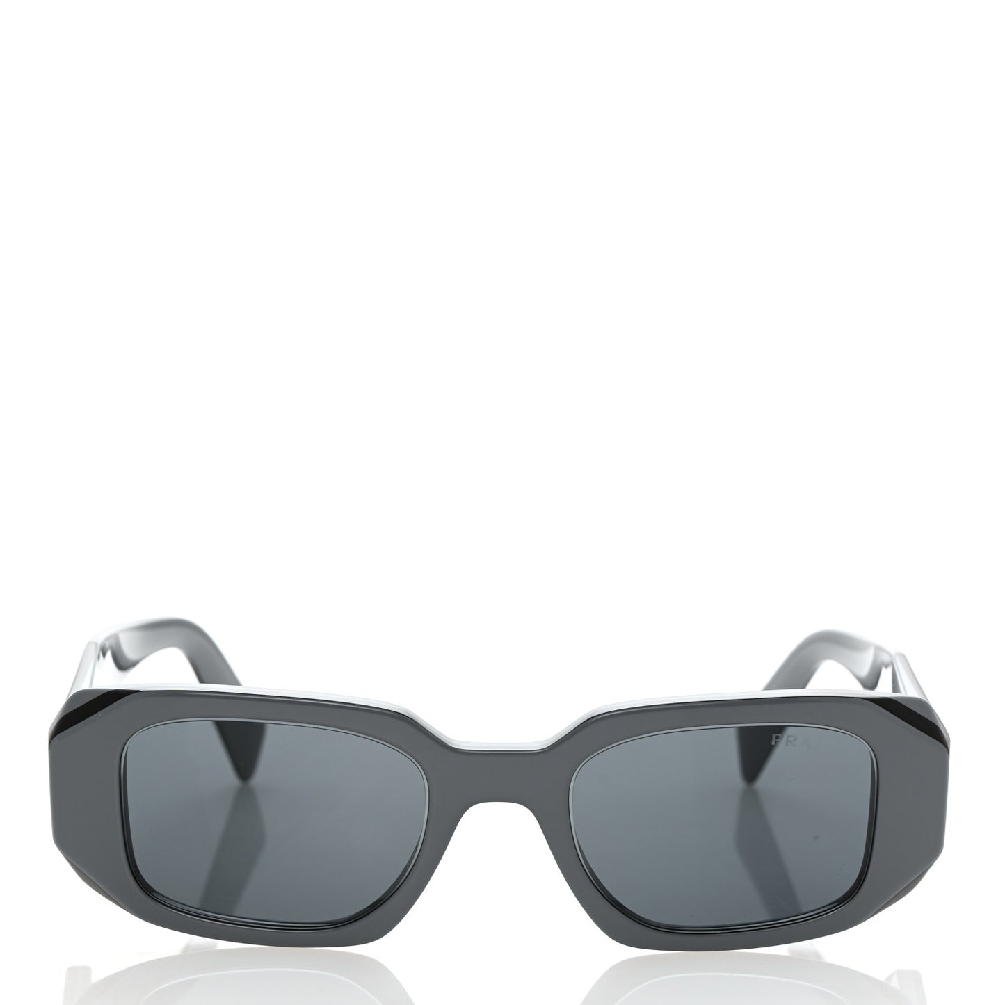 Acetate Symbole Sunglasses SPR 17W Dark Grey