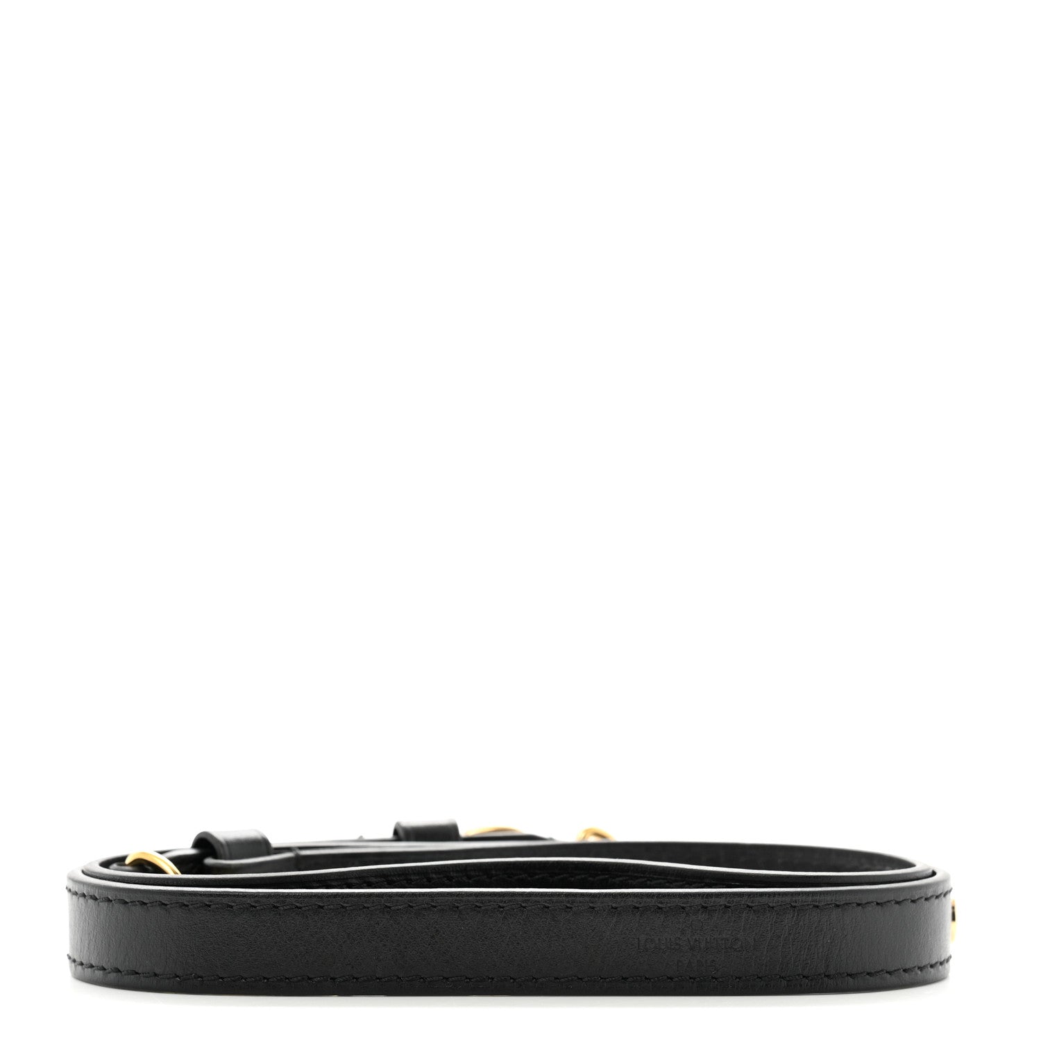 Louis Vuitton Calfskin Neo Noe Shoulder Strap Black 2 of 5