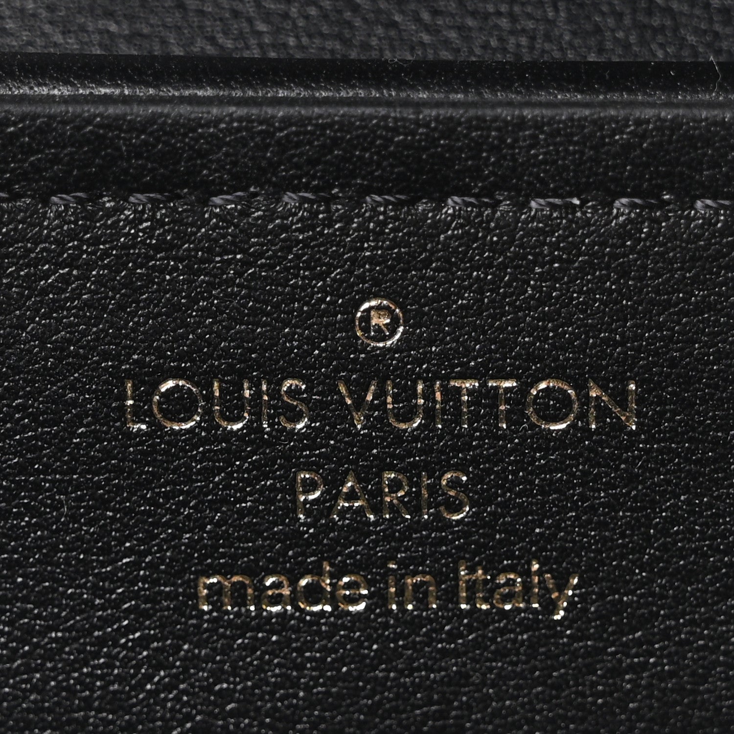 Louis Vuitton Calfskin Sequin Mini Capucines Gold Black 6 of 9