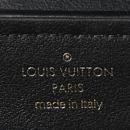 Louis Vuitton Calfskin Sequin Mini Capucines Gold Black 6 of 9