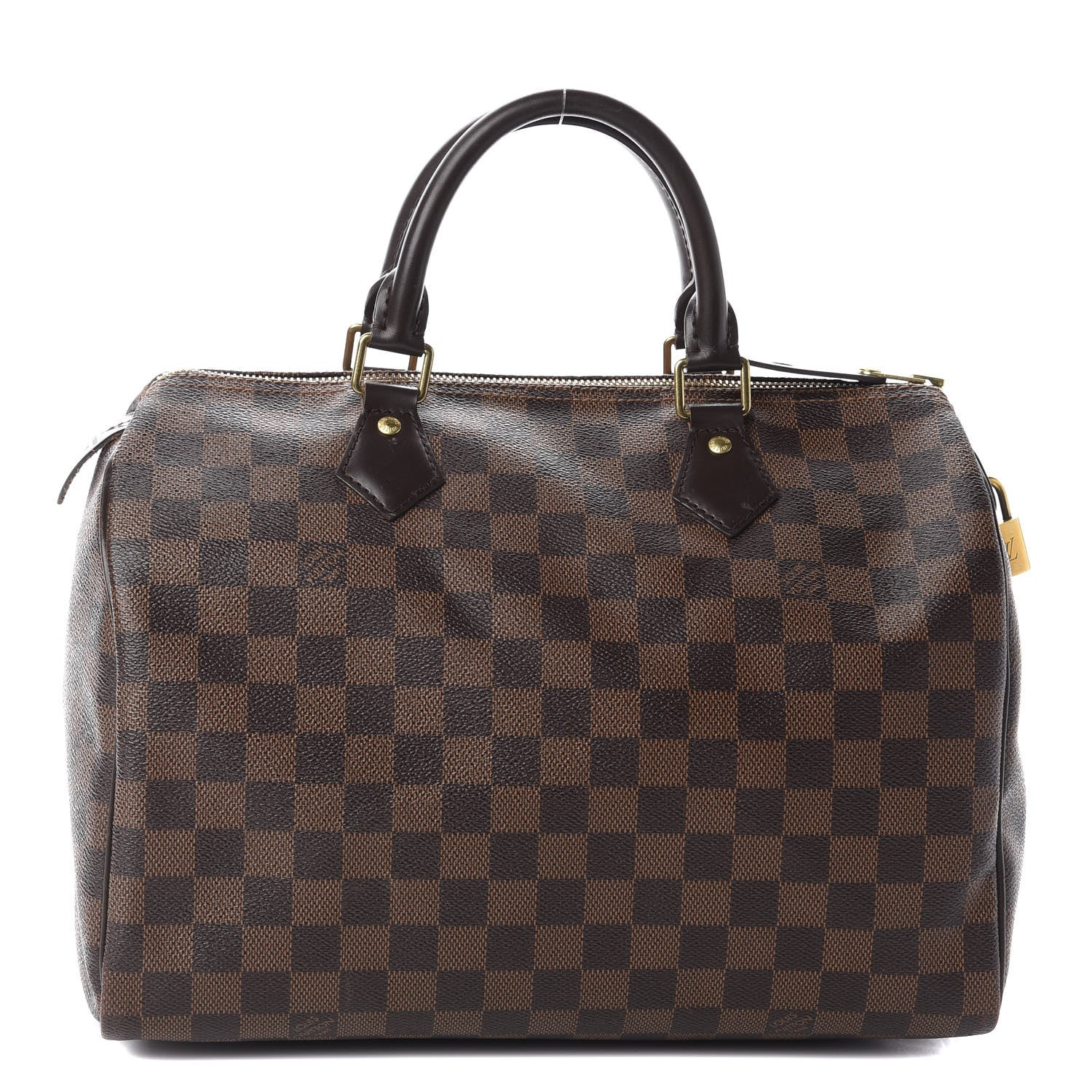 Louis Vuitton Damier Ebene Speedy 30 1 of 9