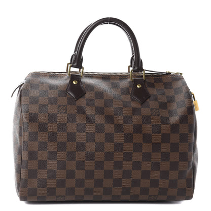 Louis Vuitton Damier Ebene Speedy 30 1 of 9
