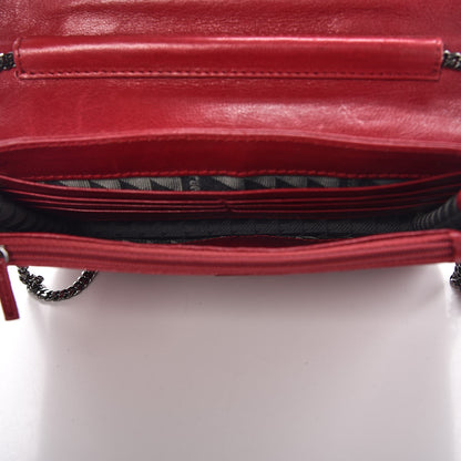 Proenza Schouler Lambskin PS1 Large Chain Wallet Red 5 of 8