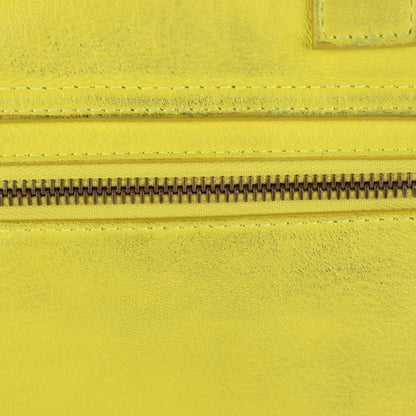 Proenza Schouler Lambskin PS1 Pouch Messenger Lemon 4 of 12