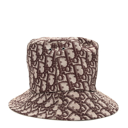 Christian Dior Oblique Reversible Teddy-D Brim Bucket Hat 57 Beige 4 of 11
