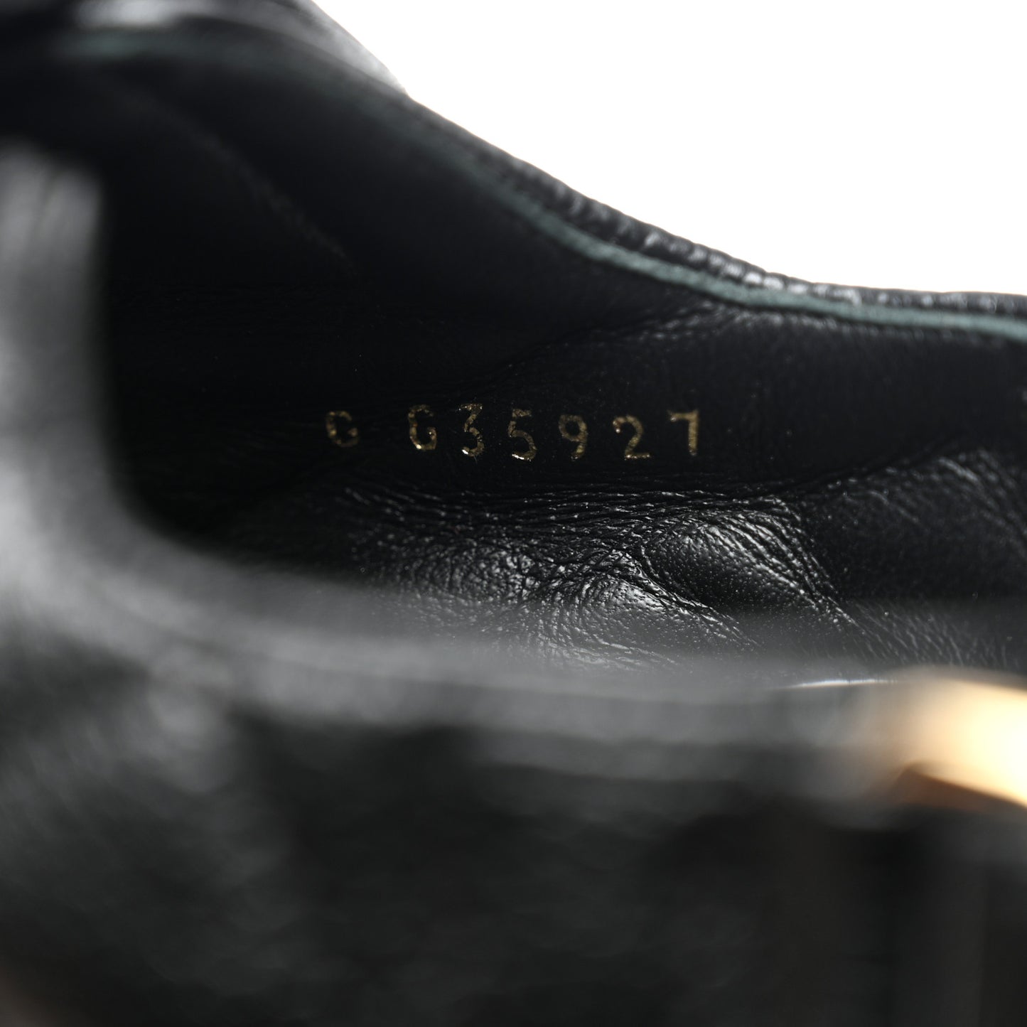 Grained Calfskin Velcro Dad Sandals 39.5 Black