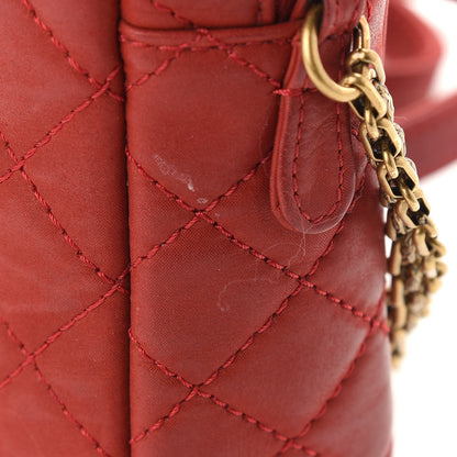 Chanel Iridescent Calfskin Quilted Reissue Camera Case Red 11 of 11