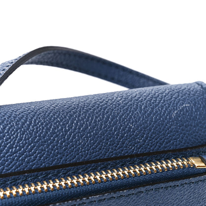 Burberry Grainy Calfskin Small Loxley Crossbody Steel Blue 14 of 19