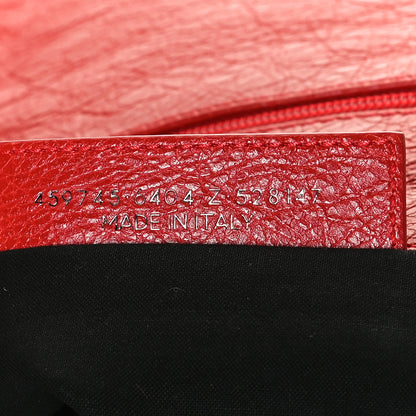 Balenciaga Agneau Arena Documents Case Bright Red 6 of 12