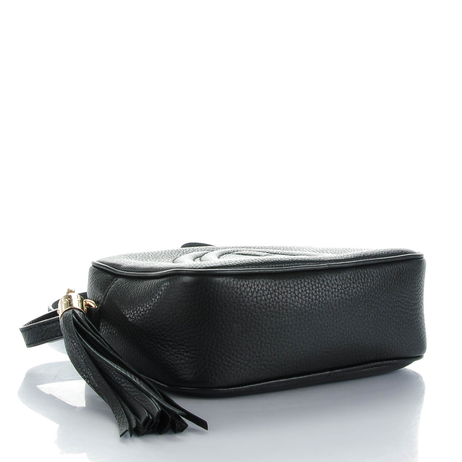Gucci Pebbled Calfskin Small Soho Disco Bag Black 4 of 8