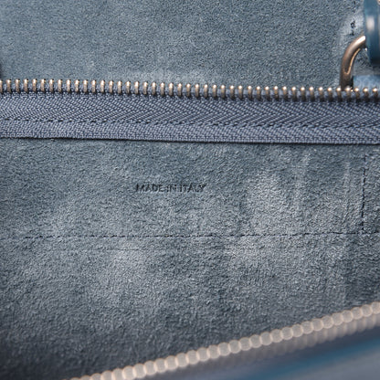 Celine Grained Calfskin Nano Belt Bag Slate Blue 6 of 8