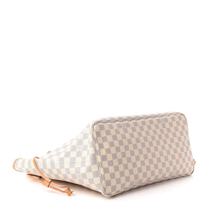 Louis Vuitton Damier Azur Neo Neverfull GM Rose Ballerine 4 of 10