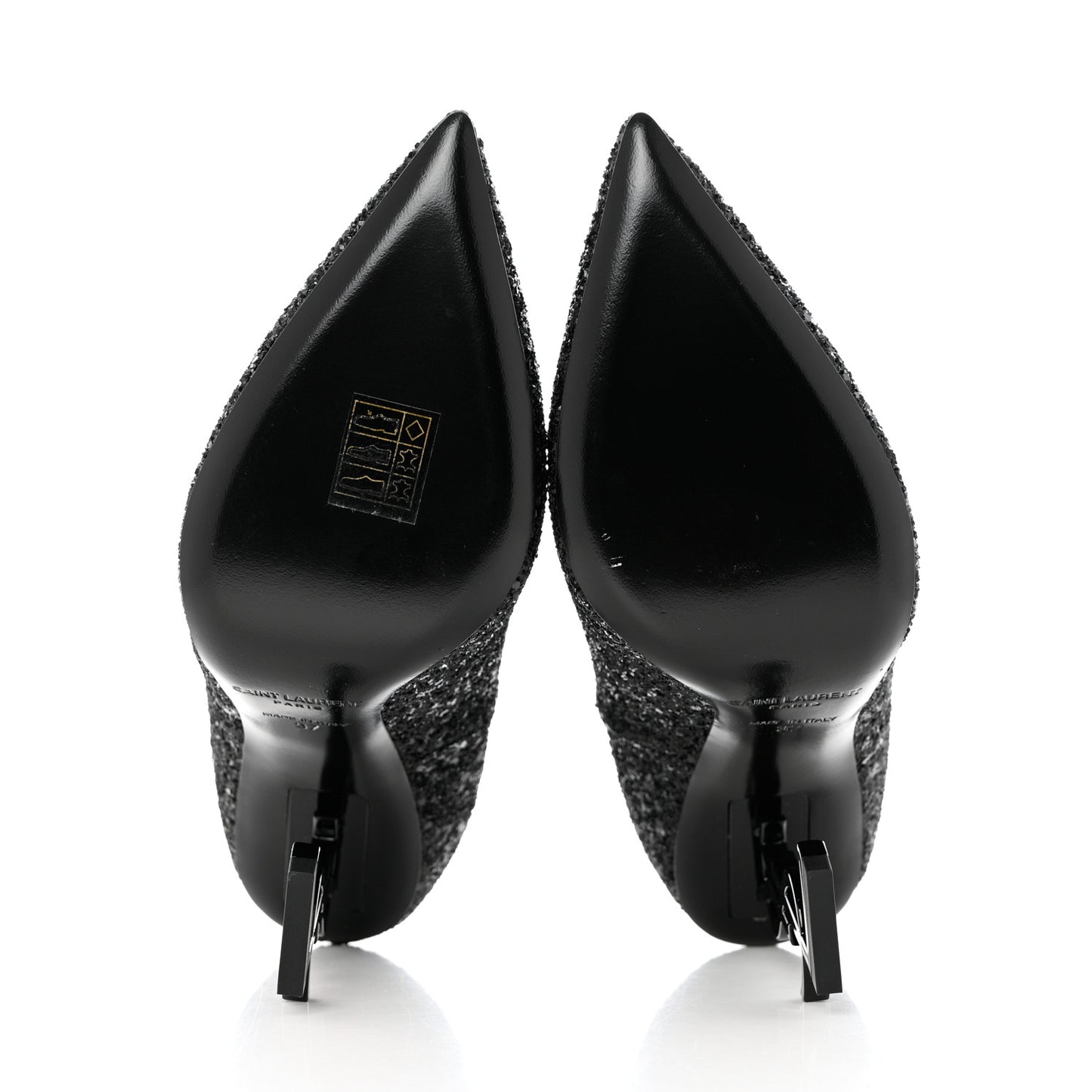 Glitter Opyum 100 Pumps 37 Black