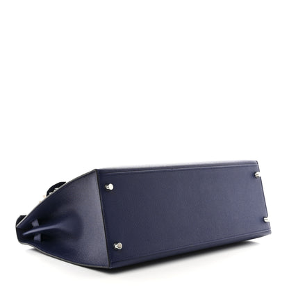 Hermes Epsom Kelly Sellier 35 Bleu Saphir 4 of 13