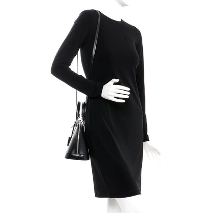 Louis Vuitton Epi Alma BB Black 2 of 7